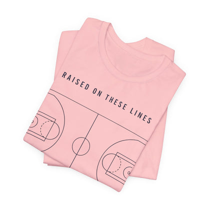 Home Court Basketball T-Shirt | Minimalist Basketball Court Map Tee | Premium Hoops Streetwear