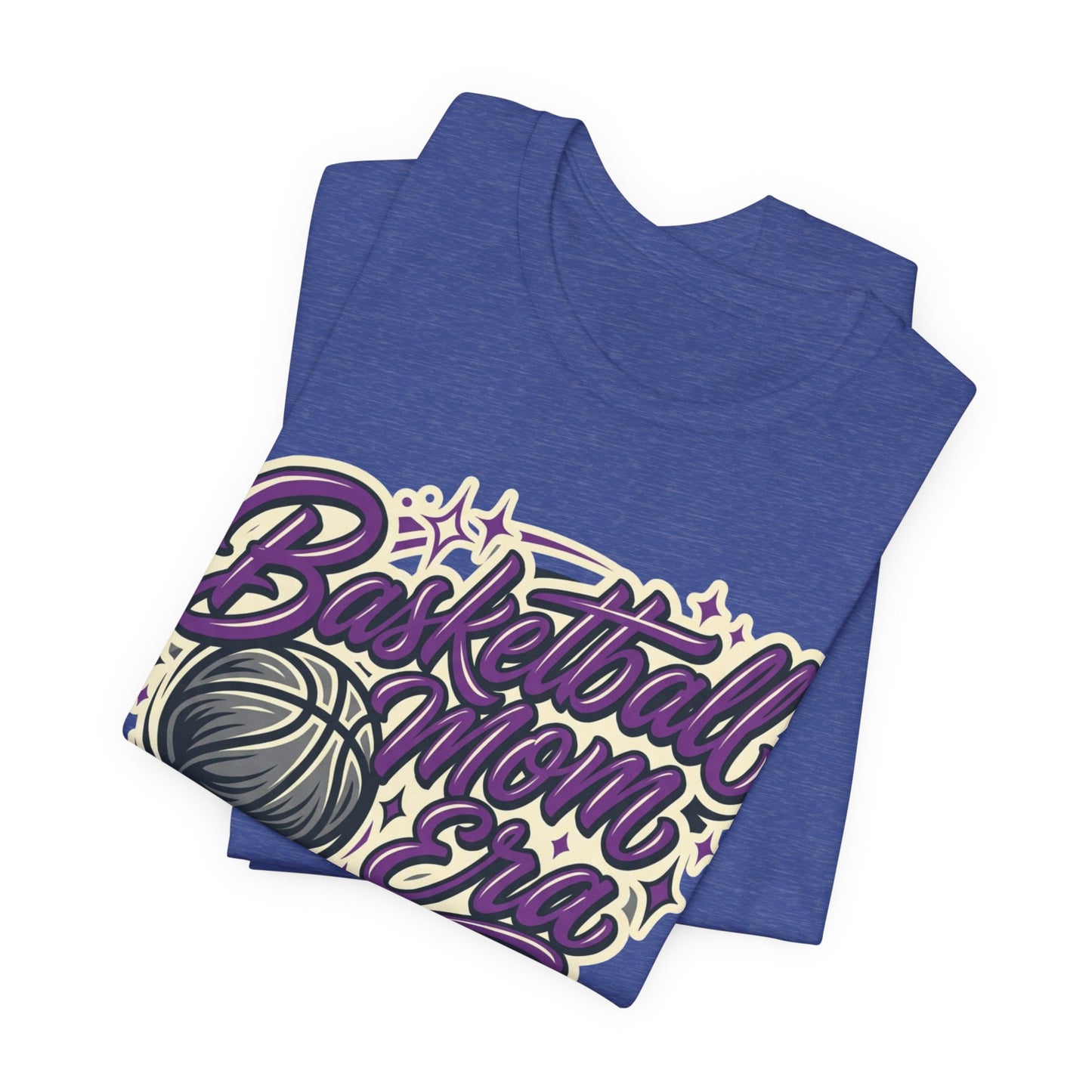 Basketball Mom Era T-Shirt | Lila Retro Tee | Perfektes Geschenk für Basketball-Mütter