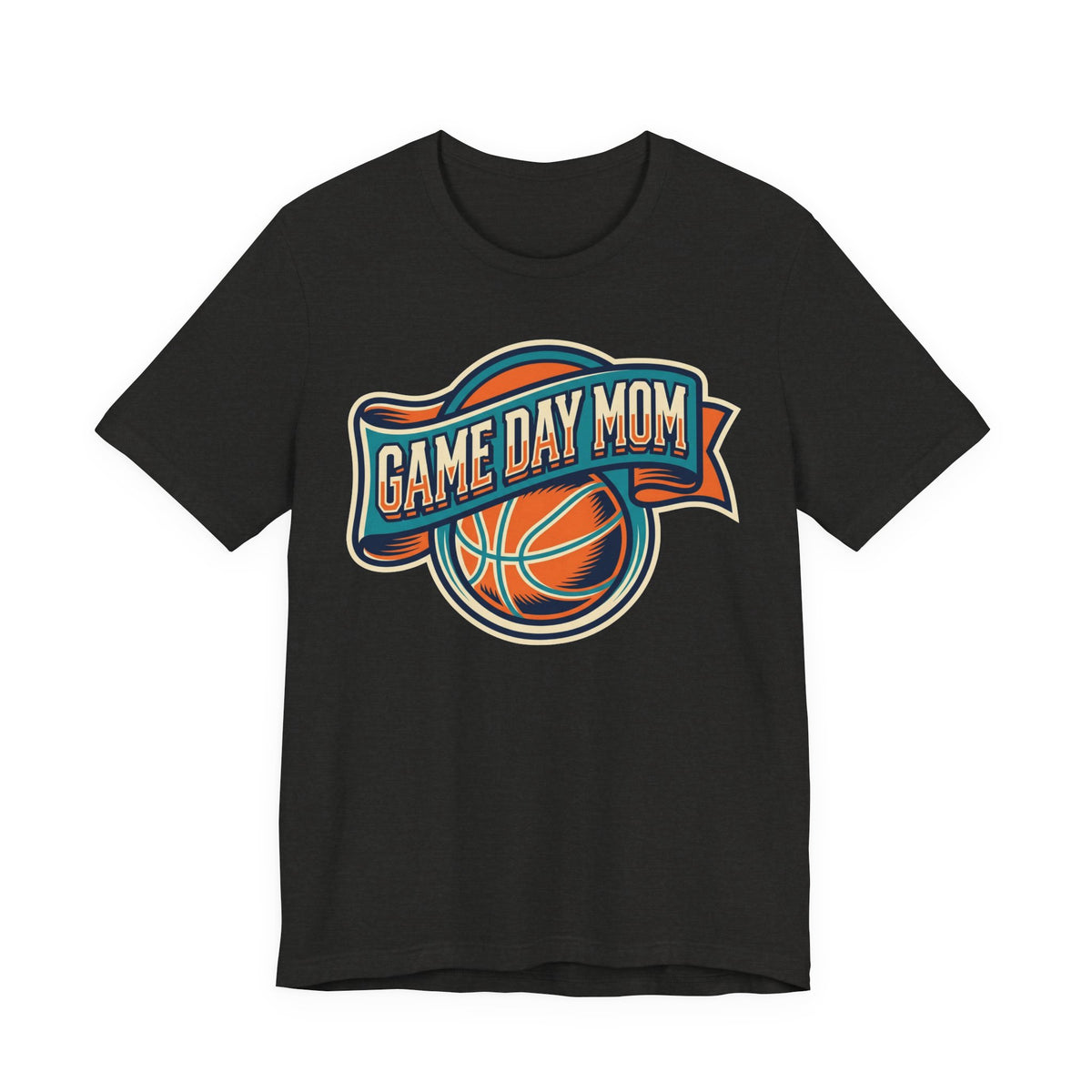 Game Day Mom Basketball T-Shirt | Vintage Sports Tee | Perfect Gift for Basketball Moms