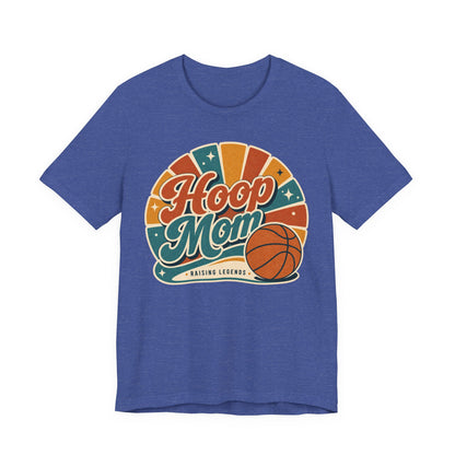 Hoop Mom Raising Legends Basketball T-Shirt | Retro Tee | Perfect Gift for Basketball Moms