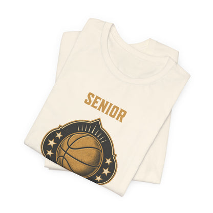 Senior Night Basketball T-Shirt | Gold & Black Hooper Tee | Perfect Gift