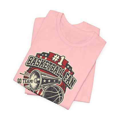 #1 Basketball Fan T-Shirt | Vintage Sports Tee | Perfect Gift for Hoopers