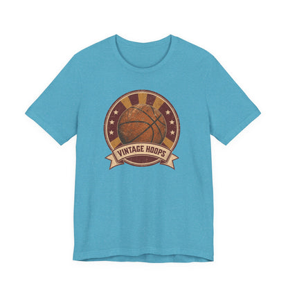 Vintage Hoops Basketball T-Shirt | Retro Distressed Tee | Perfect Gift for Hoopers