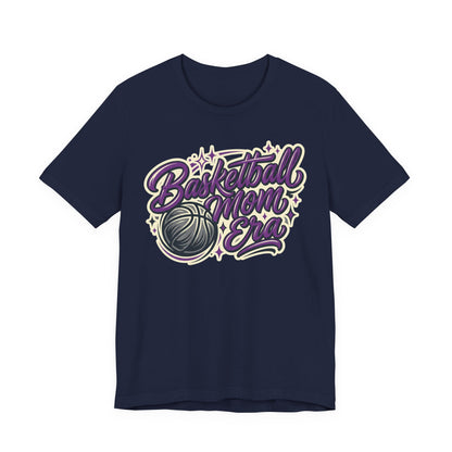 Basketball Mom Era T-Shirt | Purple Retro Tee | Perfect Gift for Basketball Moms