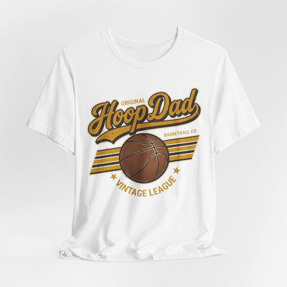 Original Hoop Dad Vintage League Basketball T-Shirt | Retro Tee | Perfect Gift for Dads