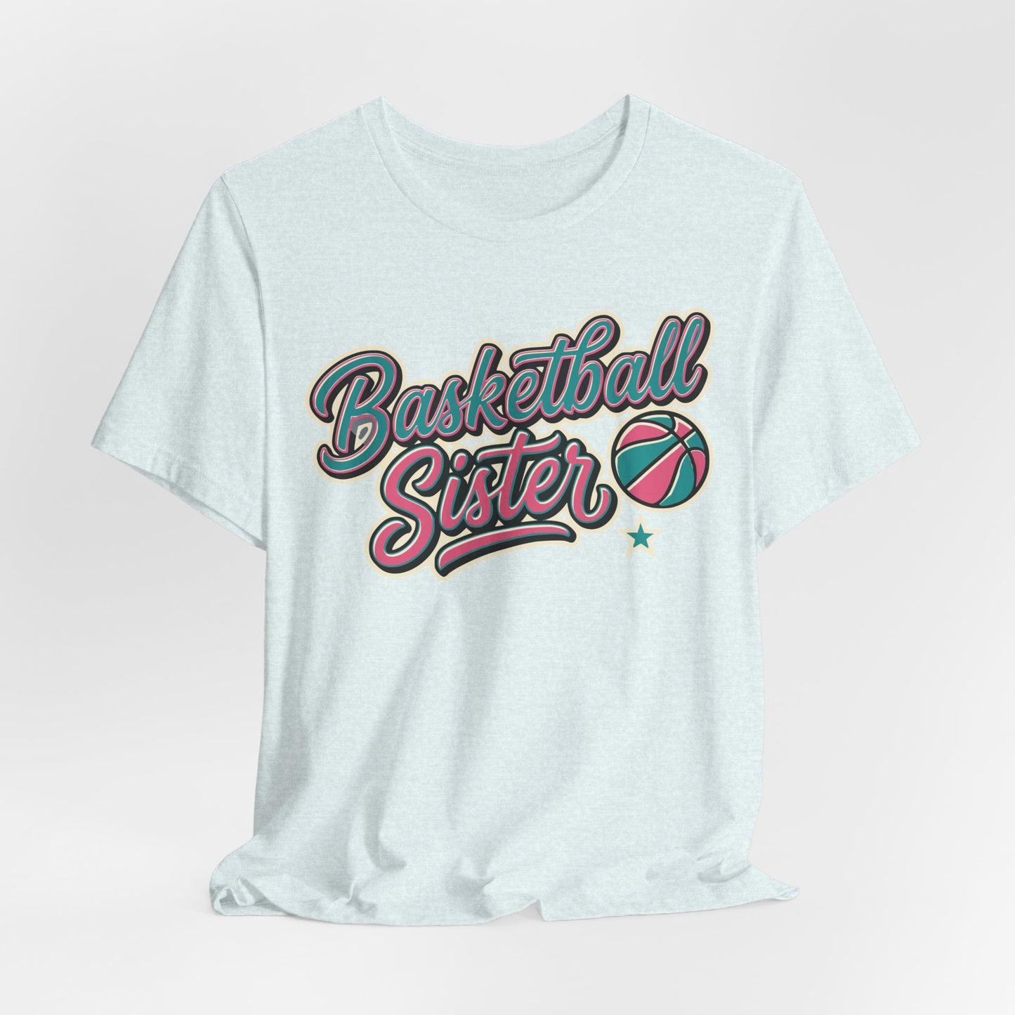 Basketball Sister Retro T-Shirt | Hooperin Tee | Perfektes Geschenk