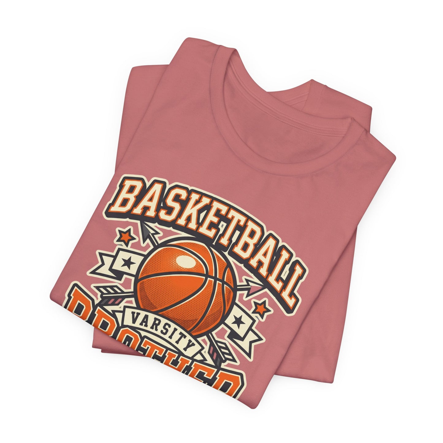 Basketball Varsity Brother Athletic T-Shirt | Familien Hooper Tee | Perfektes Geschenk