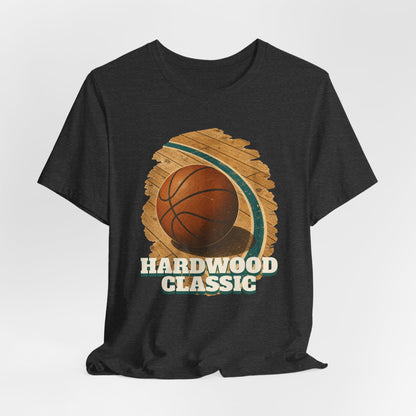 Hardwood Classic Basketball T-Shirt | Retro Court Tee | Vintage Hooper Gift