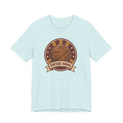 Vintage Hoops Basketball T-Shirt | Retro Distressed Tee | Perfect Gift for Hoopers