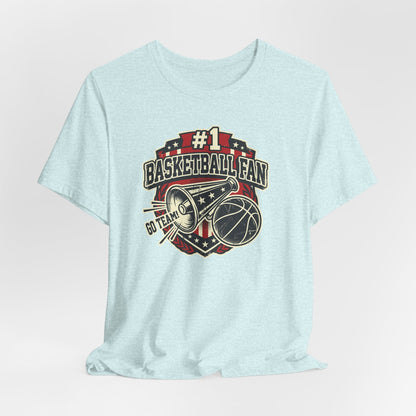 #1 Basketball Fan T-Shirt | Vintage Sports Tee | Perfect Gift for Hoopers