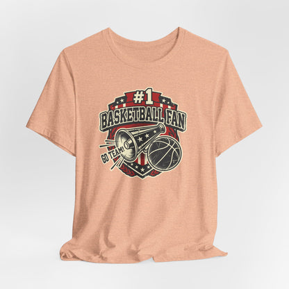 #1 Basketball Fan T-Shirt | Vintage Sports Tee | Perfect Gift for Hoopers