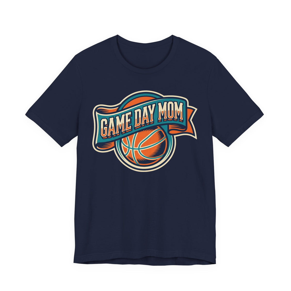 Game Day Mom Basketball T-Shirt | Vintage Sports Tee | Perfect Gift for Basketball Moms