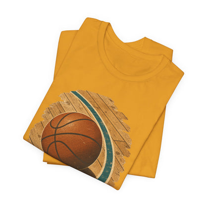 Hardwood Classic Basketball T-Shirt | Retro Court Tee | Vintage Hooper Gift