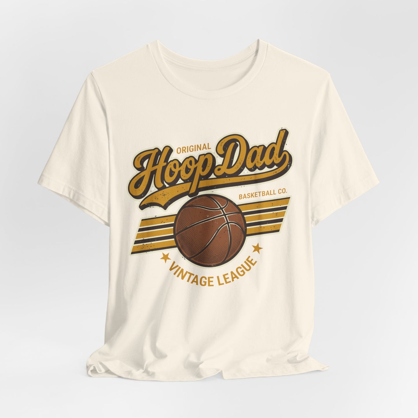 Original Hoop Dad Vintage League Basketball T-Shirt | Retro Tee | Perfektes Geschenk