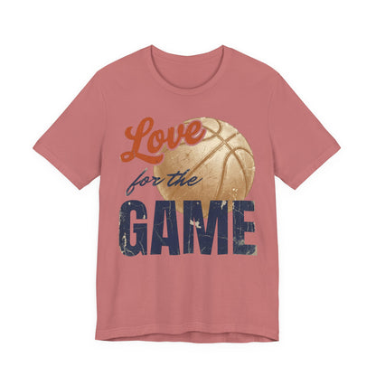 Love for the Game Vintage Basketball T-Shirt | Retro Hoops Graphic Tee | Basketball Lover Gift
