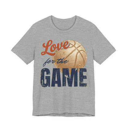 Love for the Game Vintage Basketball T-Shirt | Retro Hoops Graphic Tee | Basketball Lover Gift