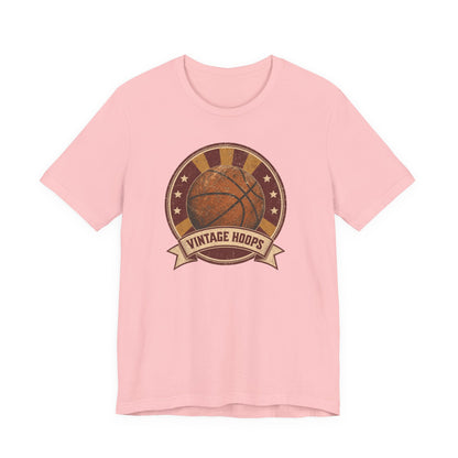 Vintage Hoops Basketball T-Shirt | Retro Distressed Tee | Perfect Gift for Hoopers