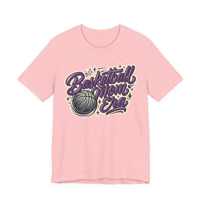 Basketball Mom Era T-Shirt | Purple Retro Tee | Perfect Gift for Basketball Moms