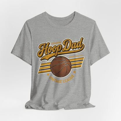Original Hoop Dad Vintage League Basketball T-Shirt | Retro Tee | Perfect Gift for Dads