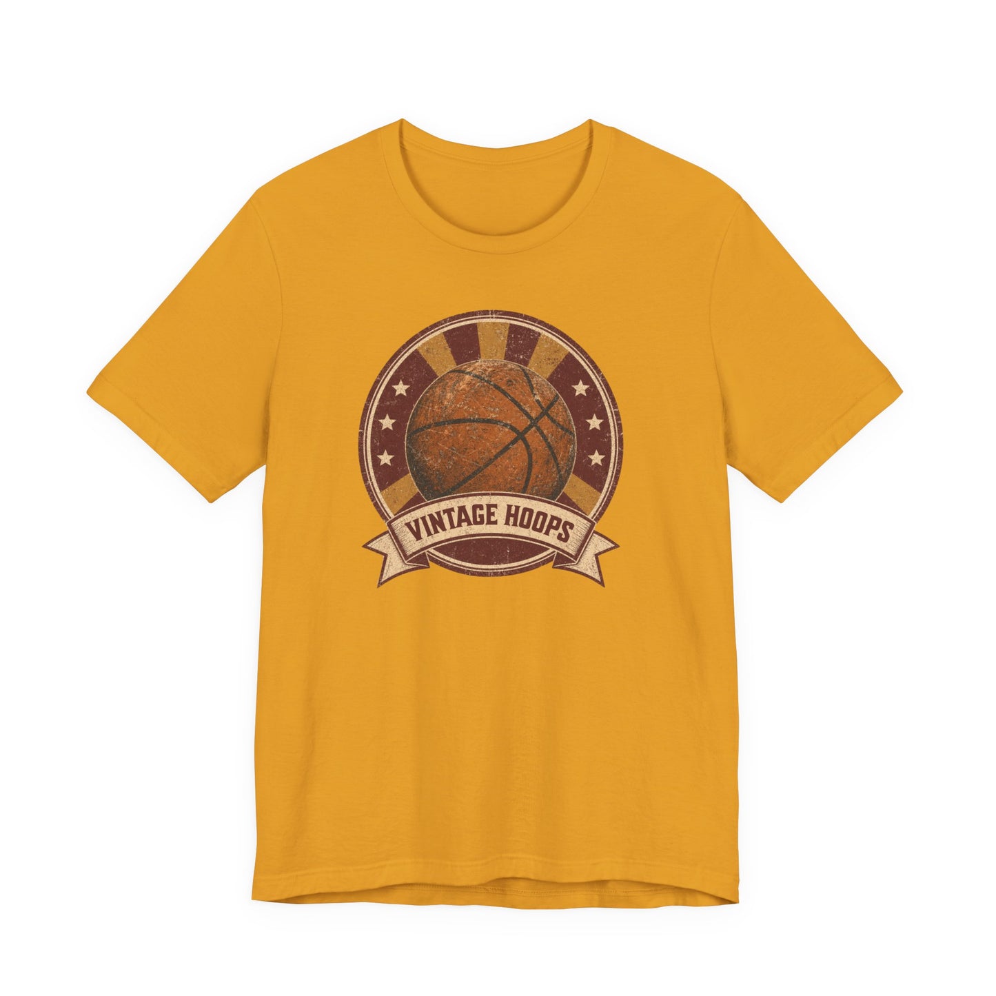 Vintage Hoops Basketball T-Shirt | Retro Distressed Tee | Geschenk für Hooper