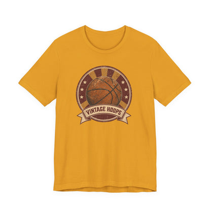 Vintage Hoops Basketball T-Shirt | Retro Distressed Tee | Perfect Gift for Hoopers