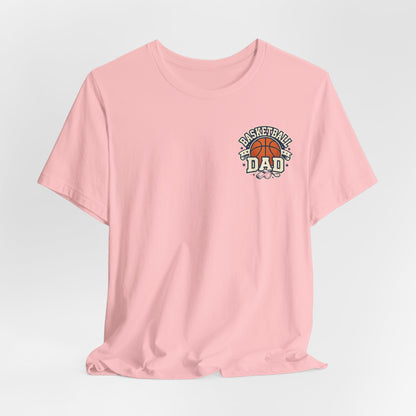 Basketball Dad Vintage T-Shirt | Coach Tee with Ball Graphic | Perfect Dad Gift