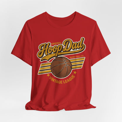 Original Hoop Dad Vintage League Basketball T-Shirt | Retro Tee | Perfect Gift for Dads