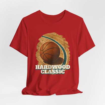 Hardwood Classic Basketball T-Shirt | Retro Court Tee | Vintage Hooper Gift