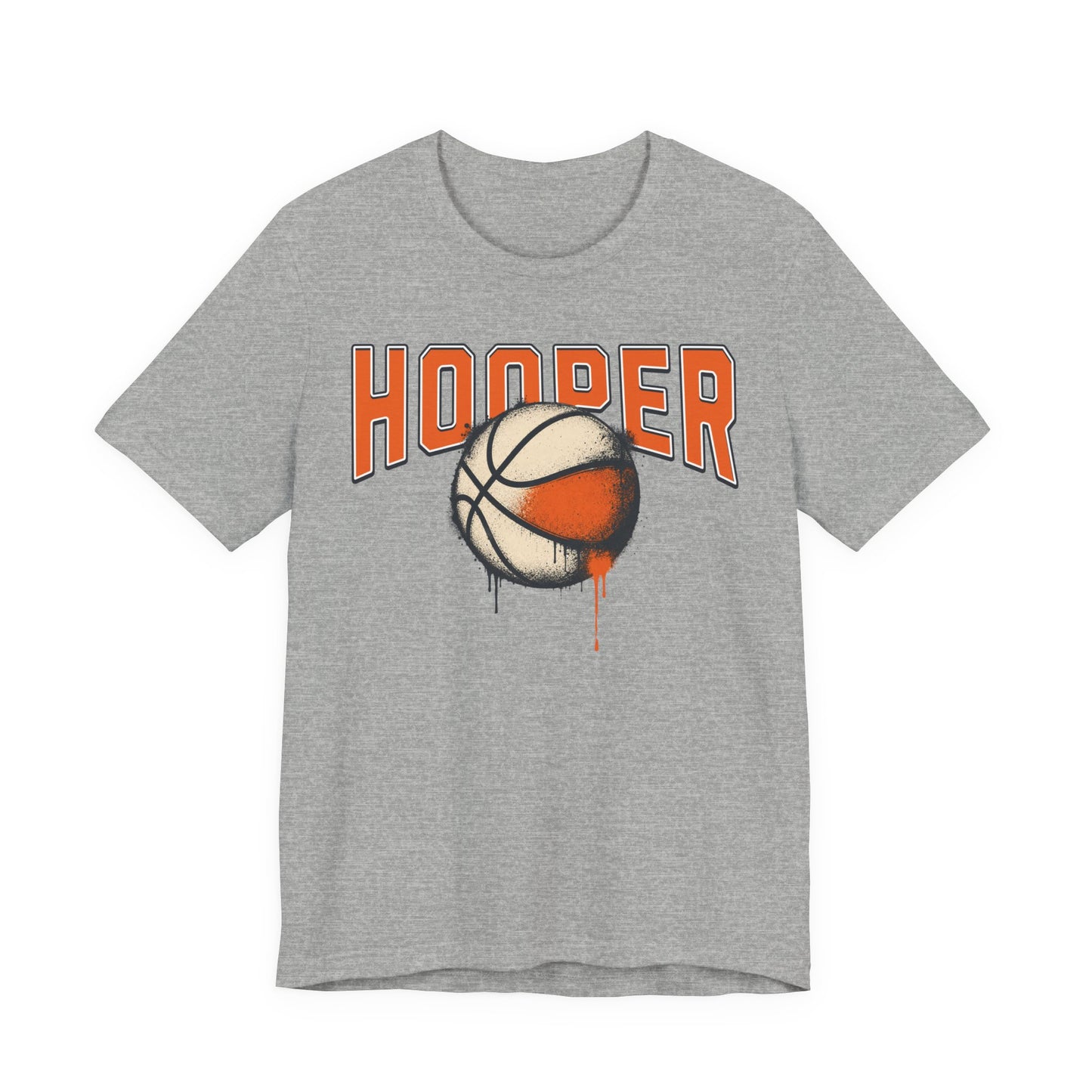 Hooper Basketball T-Shirt | Street Art Ball Tee | Perfect Gift for Players