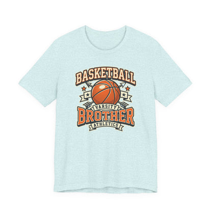 Basketball Varsity Brother Athletic T-Shirt | Family Hooper Tee | Perfect Gift for Players