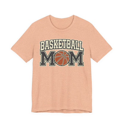 Basketball Mom Vintage Tee | Retro Ball Graphic T-Shirt | Perfect Gift for Hooper Parents