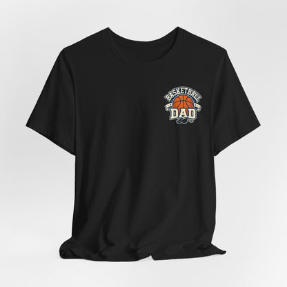 Basketball Dad Vintage T-Shirt | Coach Tee with Ball Graphic | Perfect Dad Gift