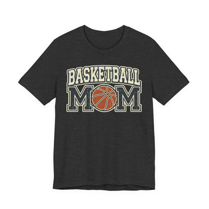 Basketball Mom Vintage Tee | Retro Ball Graphic T-Shirt | Perfect Gift for Hooper Parents