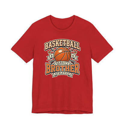 Basketball Varsity Brother Athletic T-Shirt | Family Hooper Tee | Perfect Gift for Players