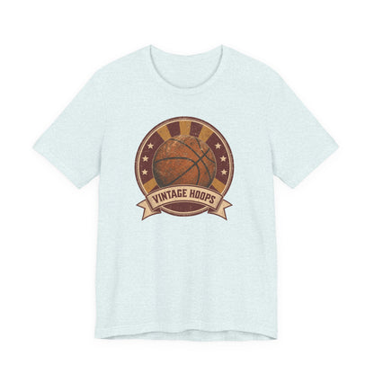 Vintage Hoops Basketball T-Shirt | Retro Distressed Tee | Perfect Gift for Hoopers