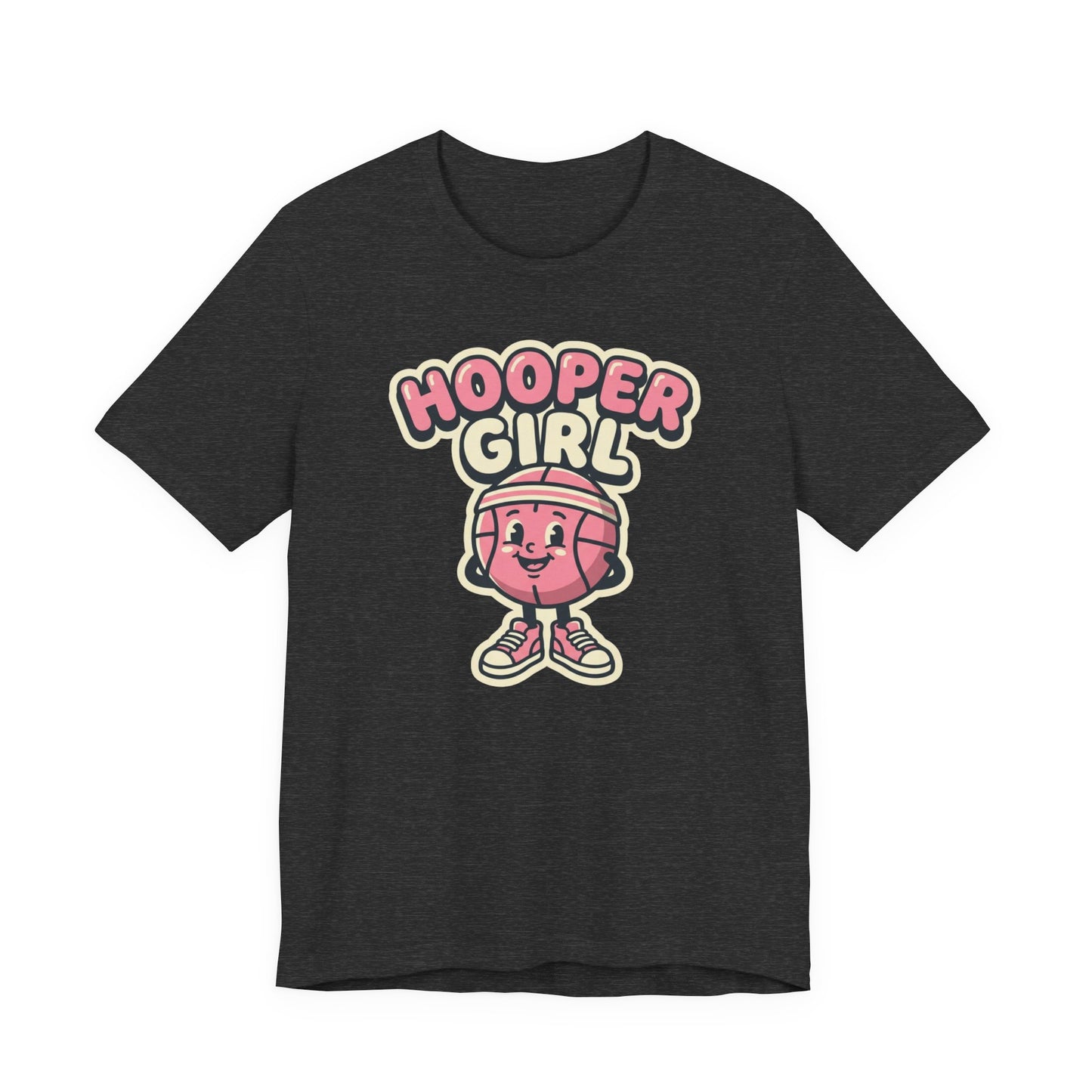 Hooper Girl Basketball T-Shirt | Retro Cartoon Tee | Perfect Gift for Female Players