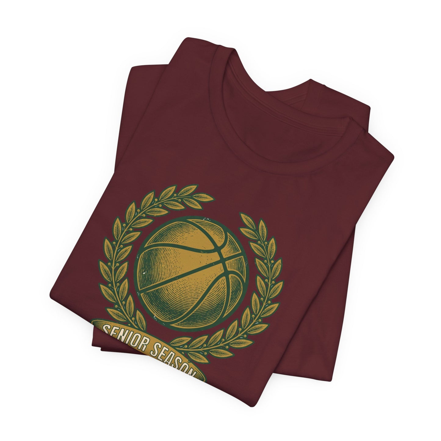 Senior Season Basketball T-Shirt | Legacy Lorbeer Tee | Perfektes Abschluss-Geschenk