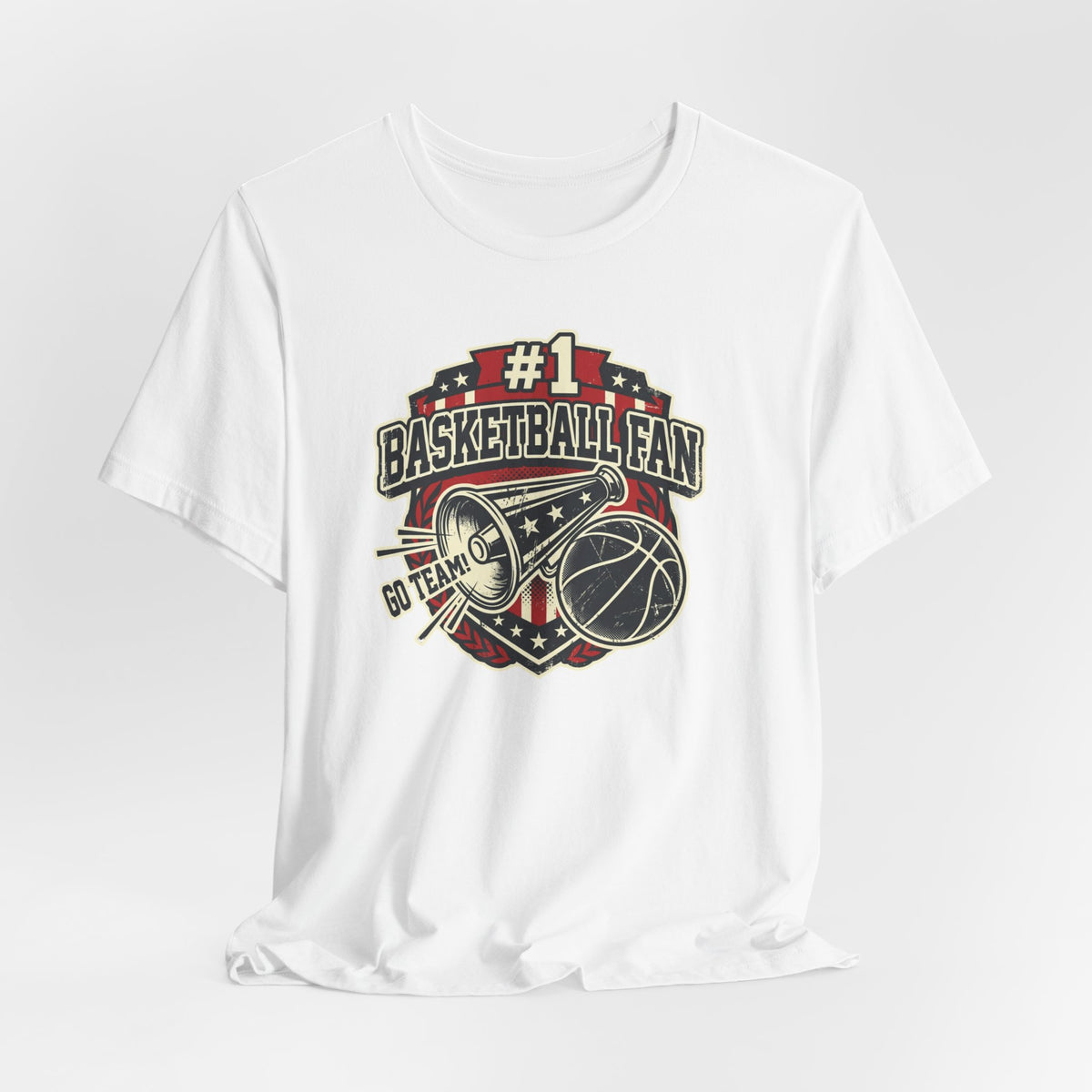 #1 Basketball Fan T-Shirt | Vintage Sports Tee | Perfect Gift for Hoopers