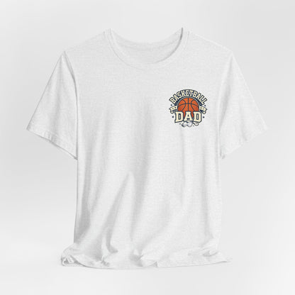 Basketball Dad Vintage T-Shirt | Coach Tee with Ball Graphic | Perfect Dad Gift