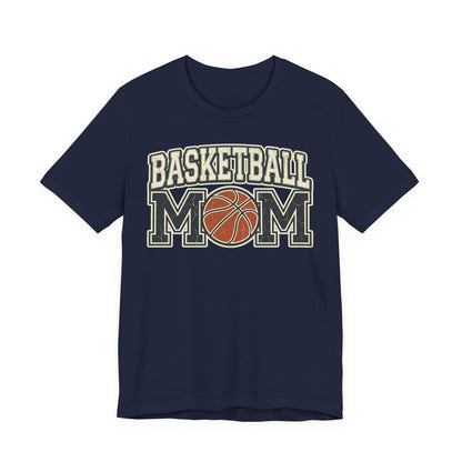 Basketball Mom Vintage Tee | Retro Ball Graphic T-Shirt | Perfect Gift for Hooper Parents