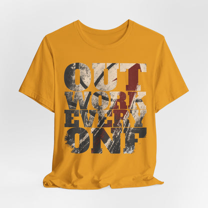 Outwork Everyone Basketball T-Shirt | Grind Motivation Tee | Gym Gift