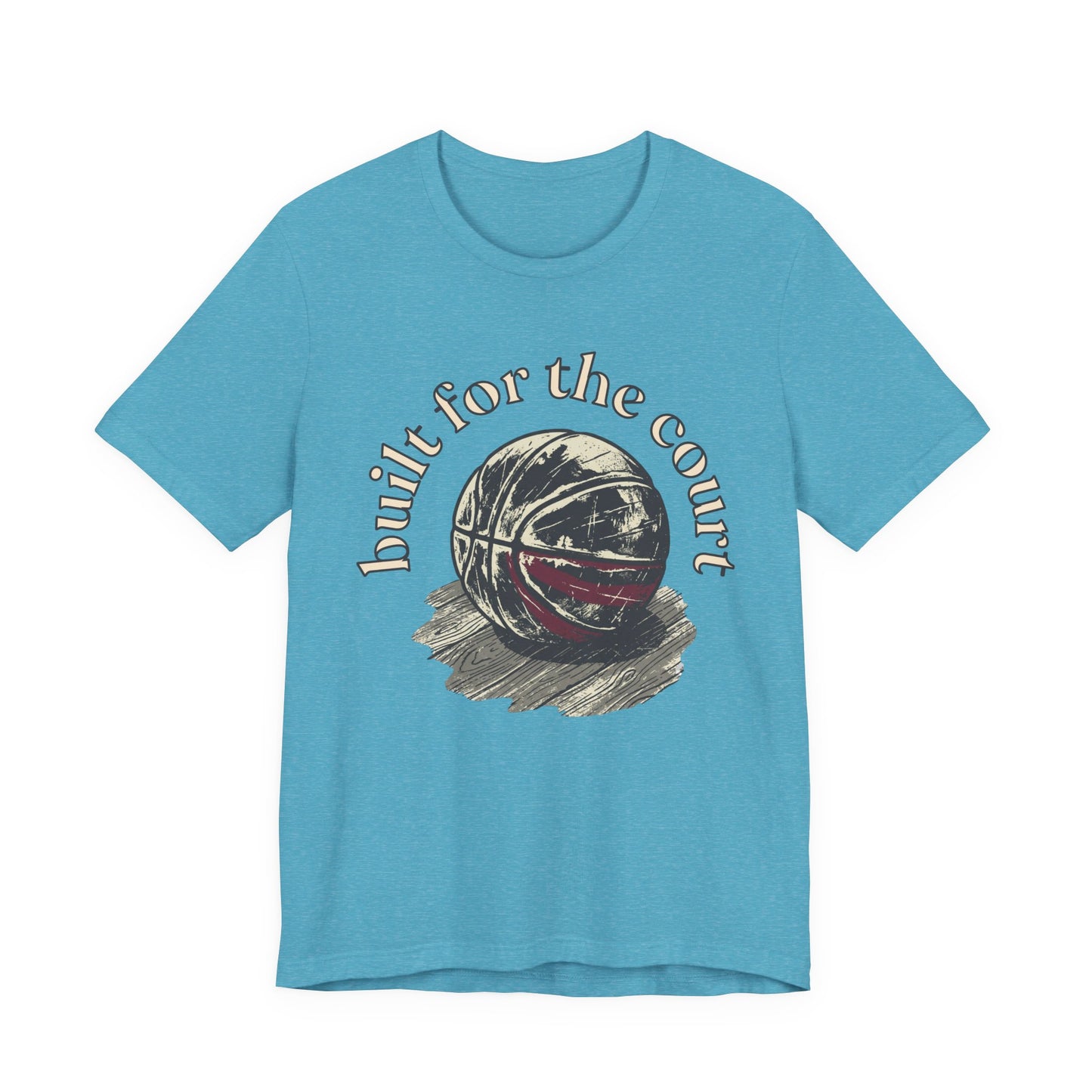 Built for the Court Basketball T-Shirt | Hooper Tee | Perfect Gift for Players