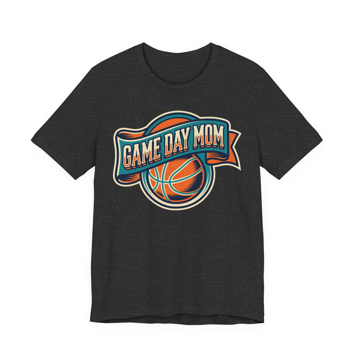 Game Day Mom Basketball T-Shirt | Vintage Sports Tee | Perfect Gift for Basketball Moms