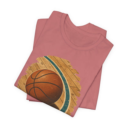Hardwood Classic Basketball T-Shirt | Retro Court Tee | Vintage Hooper Gift