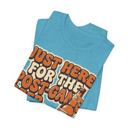 Just Here For Postgame Beer Basketball T-Shirt | Funny Hooper Tee | Perfect Gift