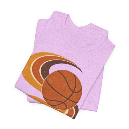 Retro Throwback Ball Basketball T-Shirt | Vintage Vibes Tee | Perfect Gift