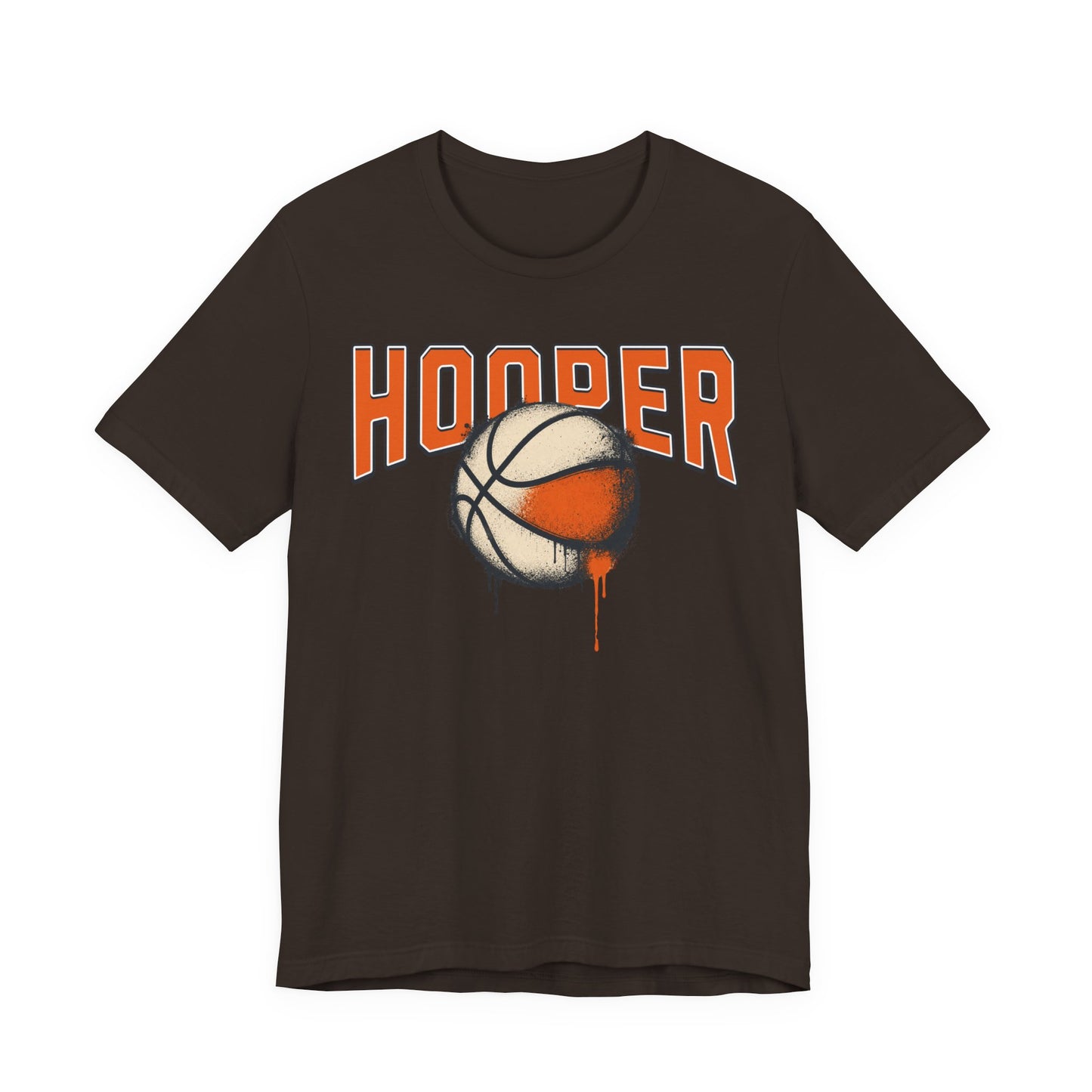 Hooper Basketball T-Shirt | Street Art Ball Tee | Perfect Gift for Players