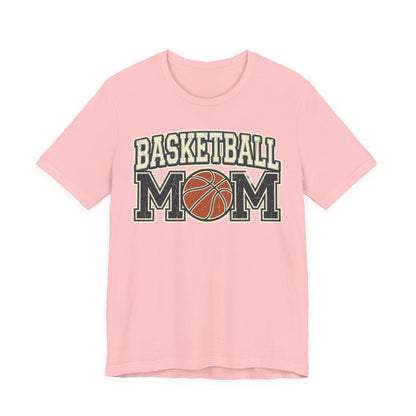 Basketball Mom Vintage Tee | Retro Ball Graphic T-Shirt | Perfect Gift for Hooper Parents