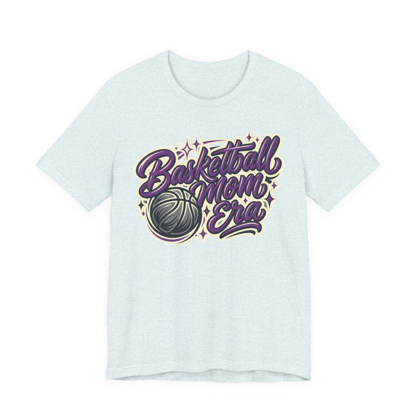 Basketball Mom Era T-Shirt | Lila Retro Tee | Perfektes Geschenk für Basketball-Mütter