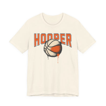 Hooper Basketball T-Shirt | Street Art Ball Tee | Perfect Gift for Players
